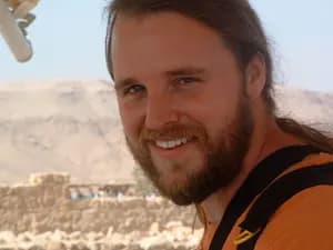 Matthew Umbarger at Masada